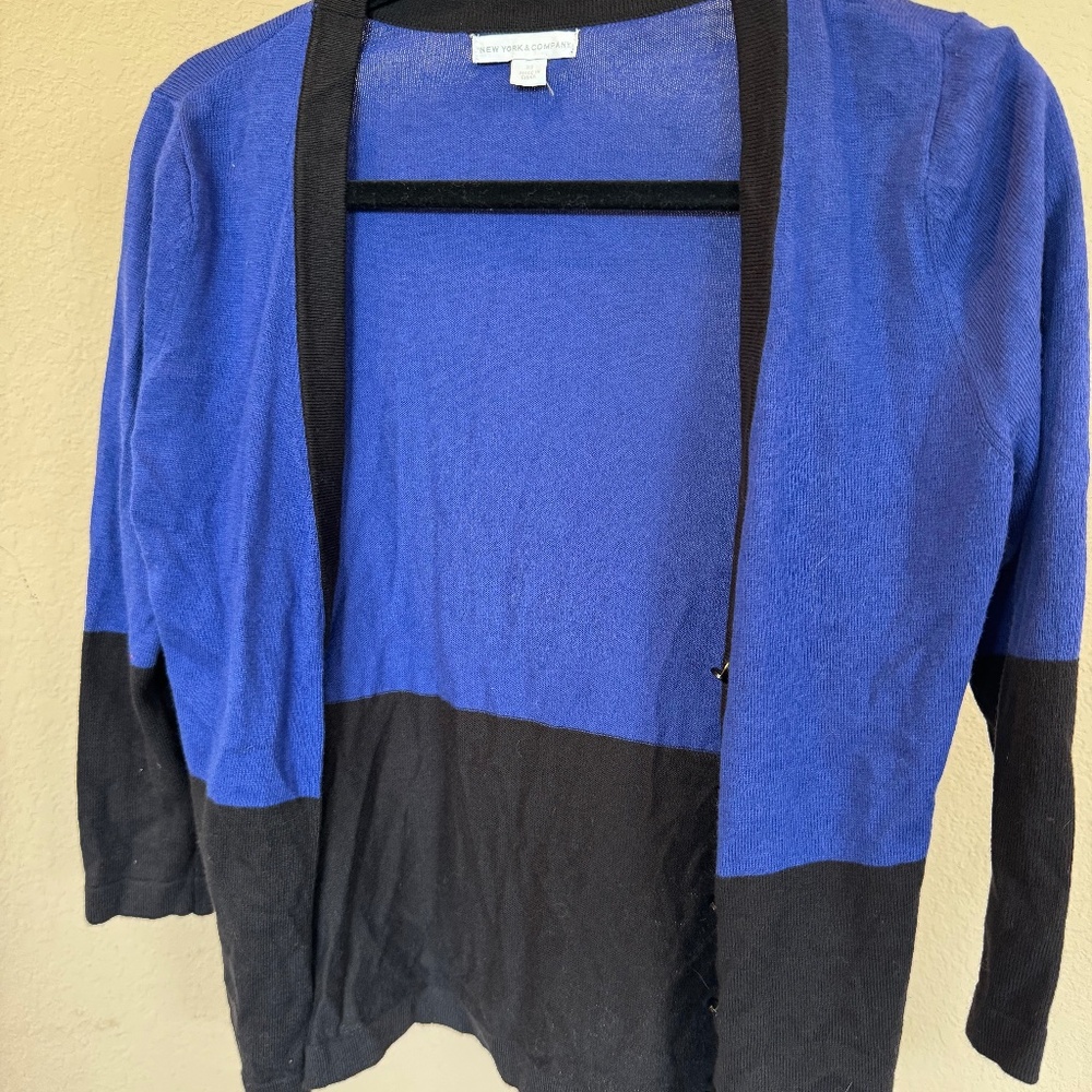 Two tone cardigan